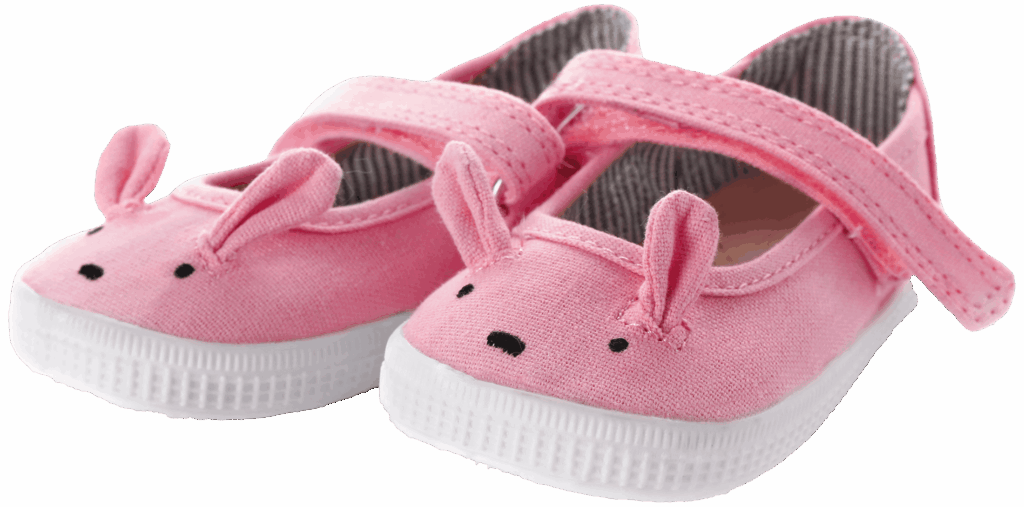 Roze kinderschoentjes als header plaatje van de informatietekst over een buitenschoolse opvang van Flexikids.